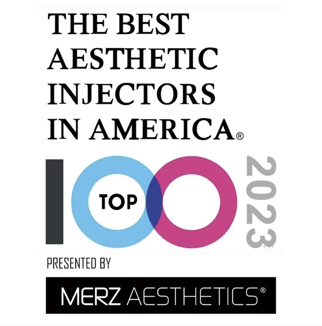 Nation’s 100 Best Aesthetic Injectors Honored in 50,000Vote Contest